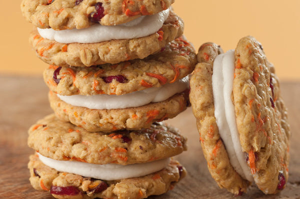 Carrot Cake with Cream Cheese and Queso Blanco Cookie Sammich!